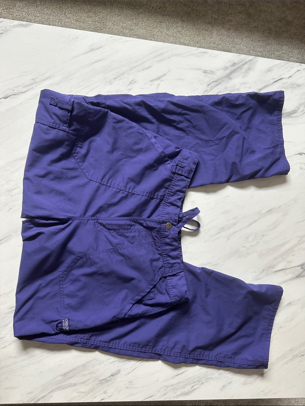 Purple Scrub Pants
